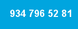 934 796 52 81 934 796 52 81